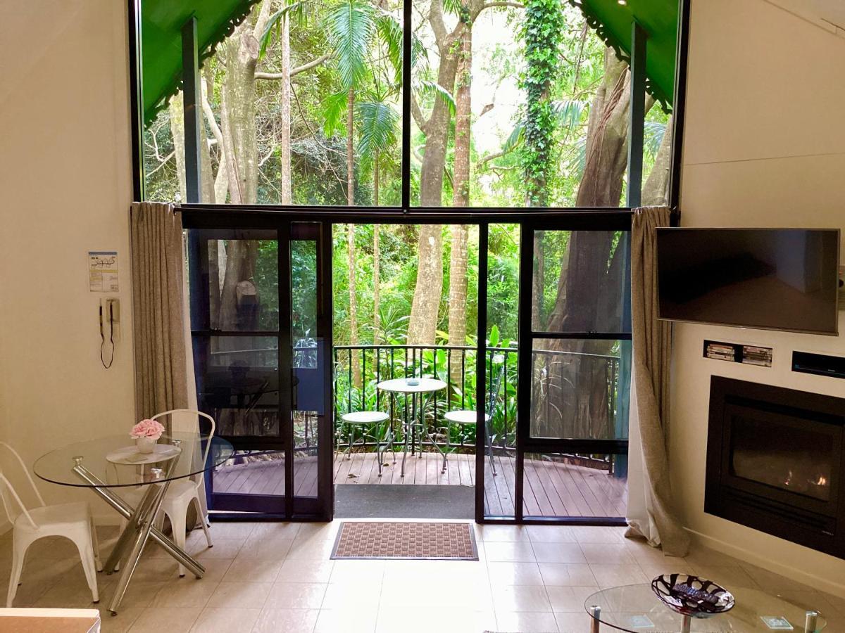Chalet On Gallery Walk - King Bed, Spa, Fireplace, Wifi & Netflix, Linger A While Mount Tamborine Extérieur photo